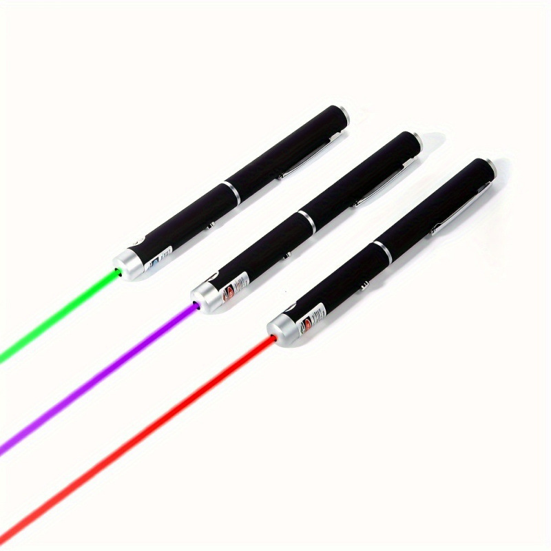 2026 New Cross-Border Drop Shipping Visible Beam Laser Pen 3 Pack Green Light Blue Light Red Light