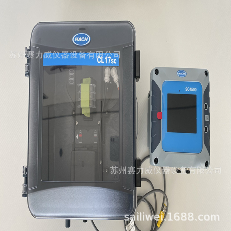 Agent imported from the United States Hach hash CL17 SC residual chlorine online analyzer ductility good quality guaranteed for one year