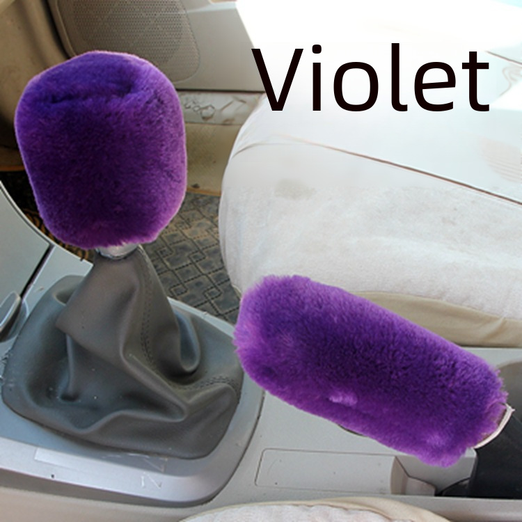 Winter plush new car gear handbrake Gear Gear Gear Gear hand gear gear hand gear handbrake gear wholesale