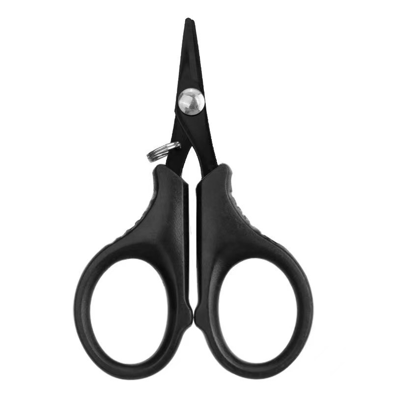 Ножницы для рыболовной лески из нержавеющей стали, многофункциональные маленькие ножницы для рыбалки, снаряжение для рыбалки, щипцы для лески из кожи и нейлона