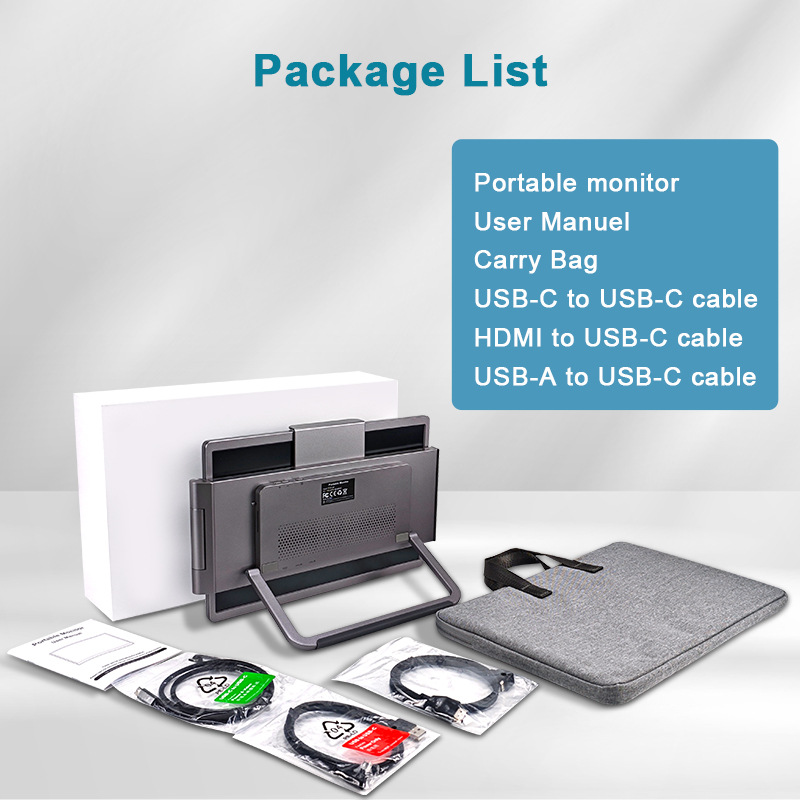 Factory Outlet 14 "Right Single Screen Expansion Sub-screen Portable Monitor Computer Notebook External Expansion/PS5