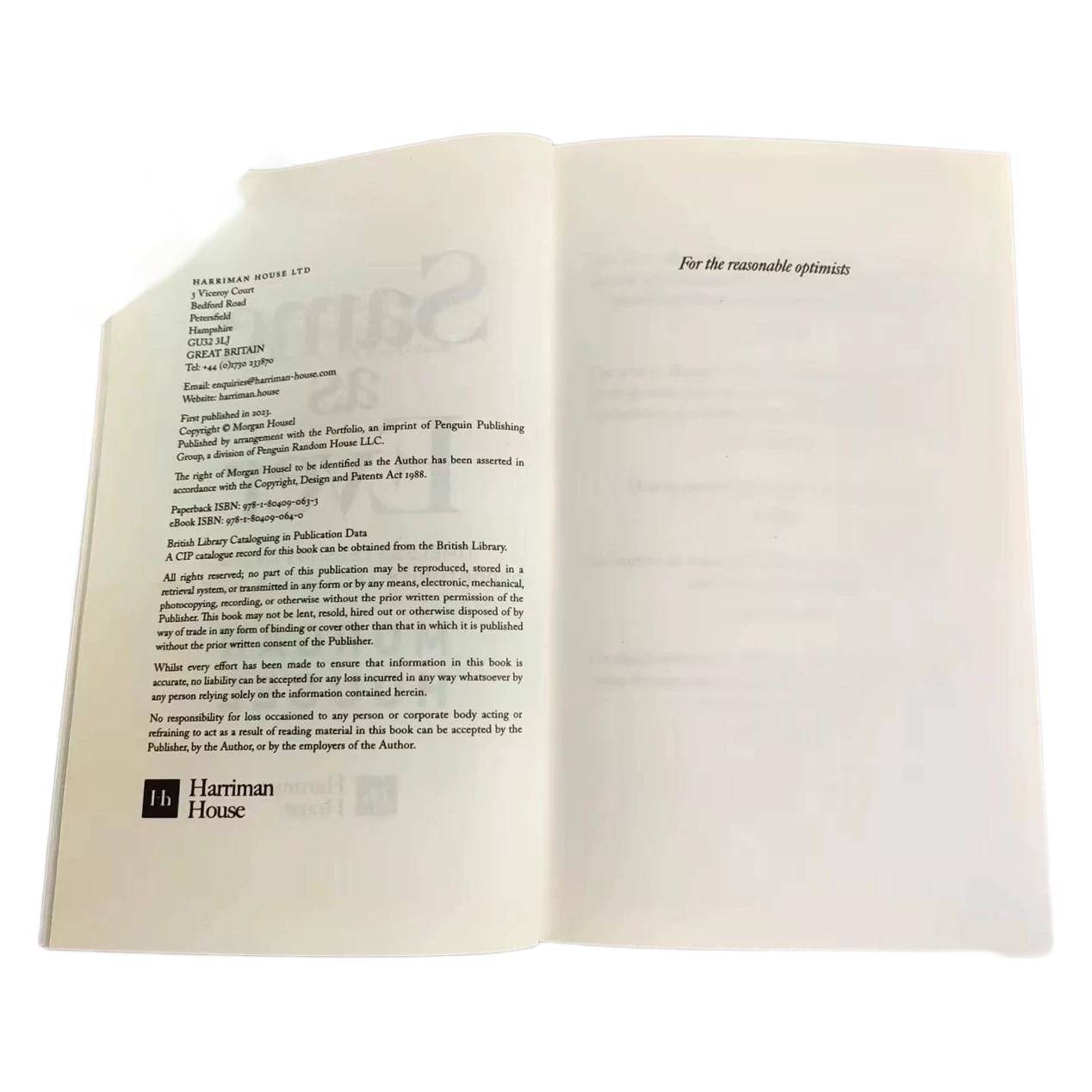 English as usual Morgan Hauser