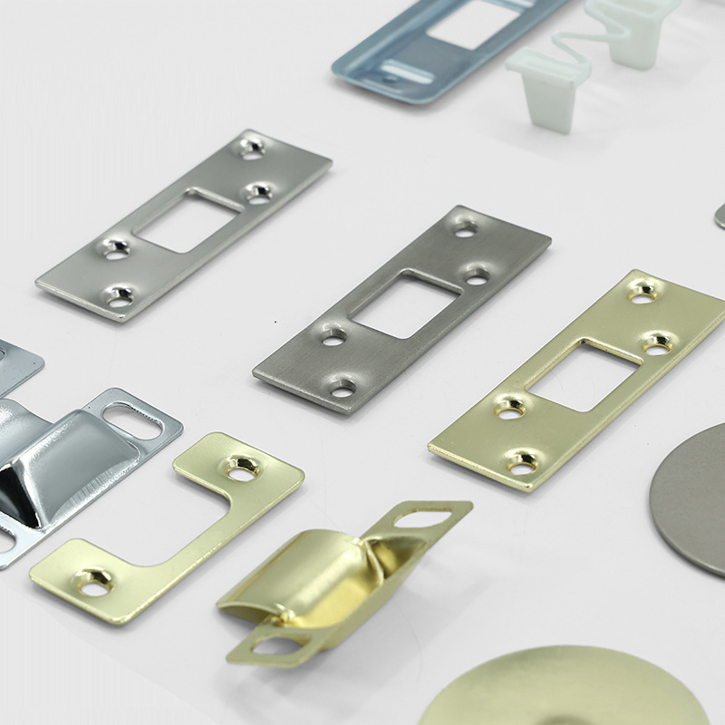 Interior Door Lock Accessories Door Hole Repair Cover Plate Repair Lock Buckle Plate Door Lock Bottom Plate Door Frame Buckle Plate Buckle Piece Lock