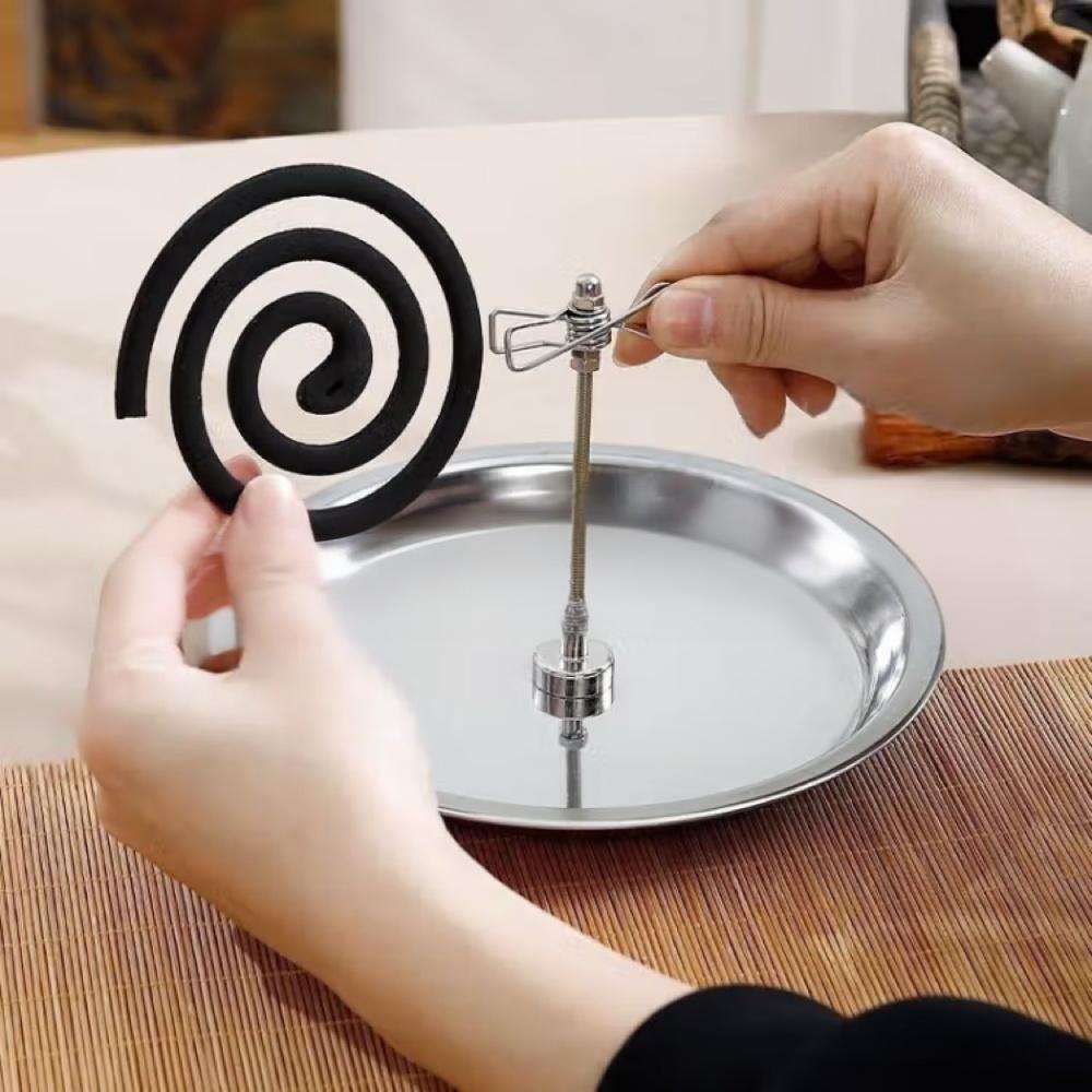 New magnetic moxie bar clip mosquito-repellent incense clip clip stand base indoor incense outdoor mosquito repellent portable and easy to use