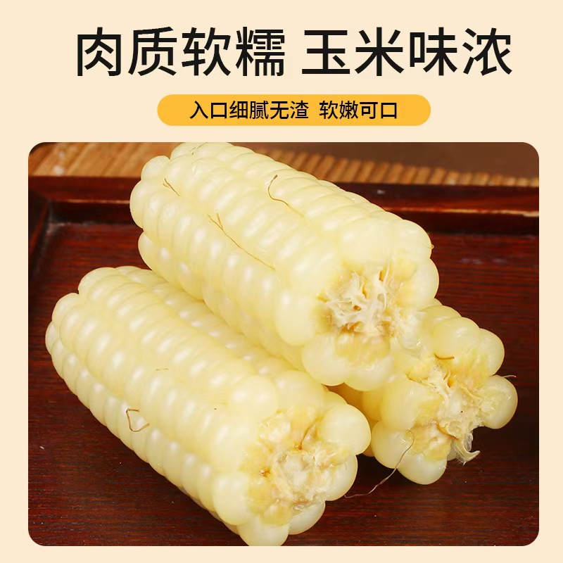 Yunnan Xishuangbanna Thumb-Sized Fresh Dai Heirloom Corn Vacuum-Packed Ready-To-Eat Meal Replacement Finger Corn