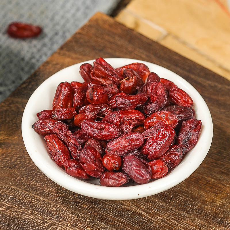 Wanming Cornus officinalis canned 60g mountain Cornus officinalis dried meat powder canned tea seedless jujube Cornus officinalis