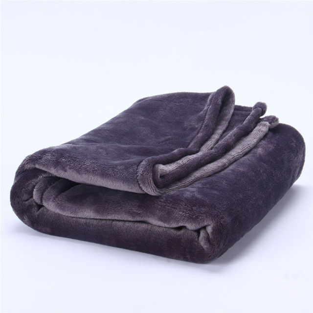Flannel Blanket Bedding Air Conditioning Blanket Throw Blanket for Nap Autumn Winter