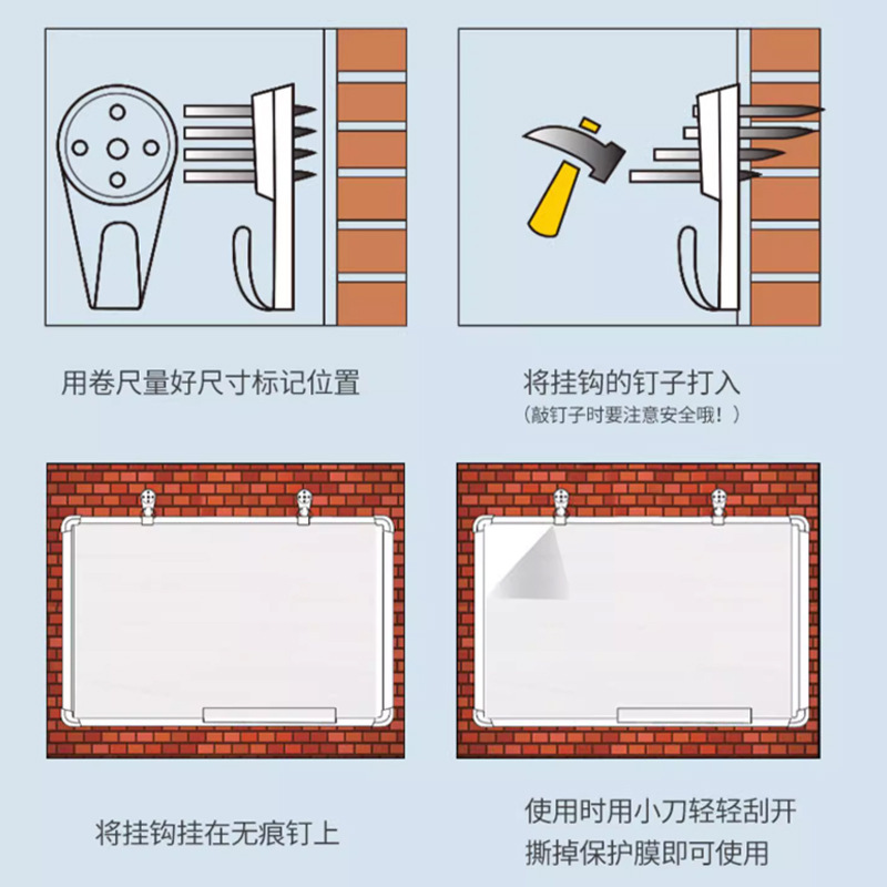 high quality Double-sided Magnetic Small Blackboard Children's Home Teaching Public Mobile Large Whiteboard Writing Board Bracket Kanban