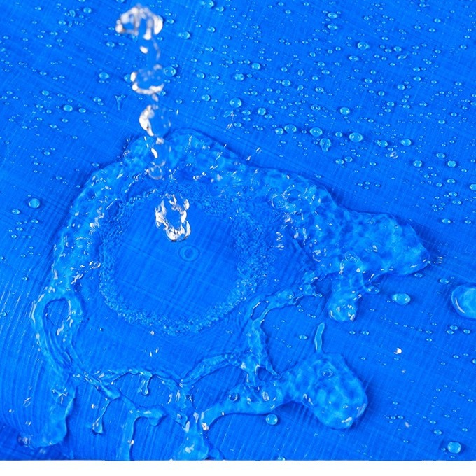 Factory wholesale blue orange tarpaulin plastic waterproof cloth thickened car rain cloth industrial waterproof cover cloth pe rainproof cloth