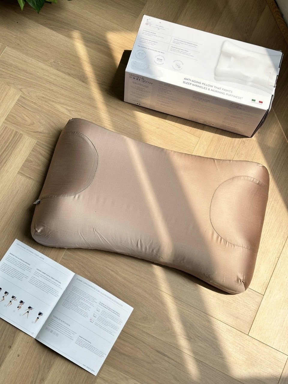 Italy Slep Beauty Pillow Pro Partition Side Sleep Pressureless Sleep Anti-wrinkle Cervical Spine Memory Foam Pillow