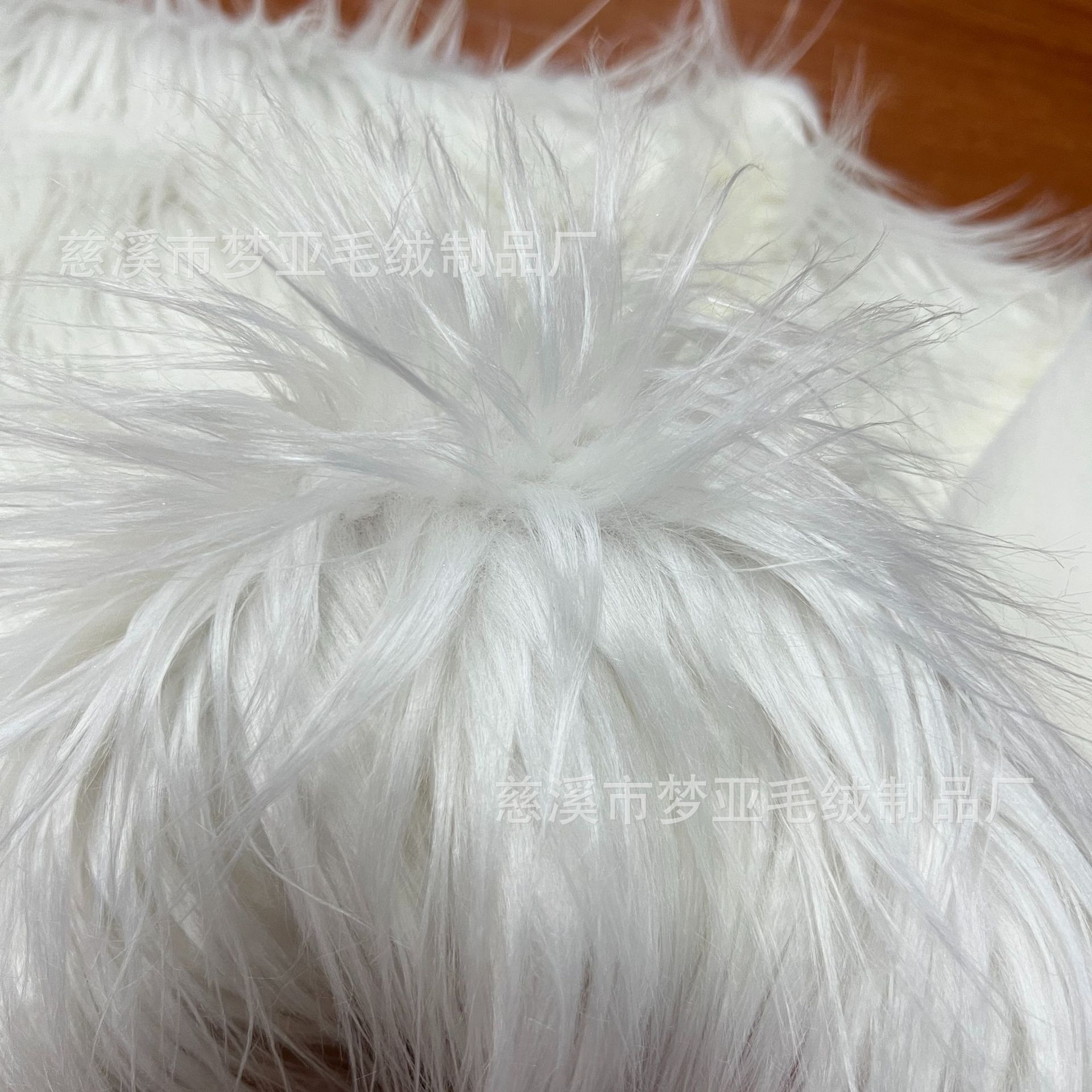 Ready Supply White Long Hair Rolled Bundle Fallen Hair 12cm Christmas Beard Clothing Crafts Toys Tail Accessories