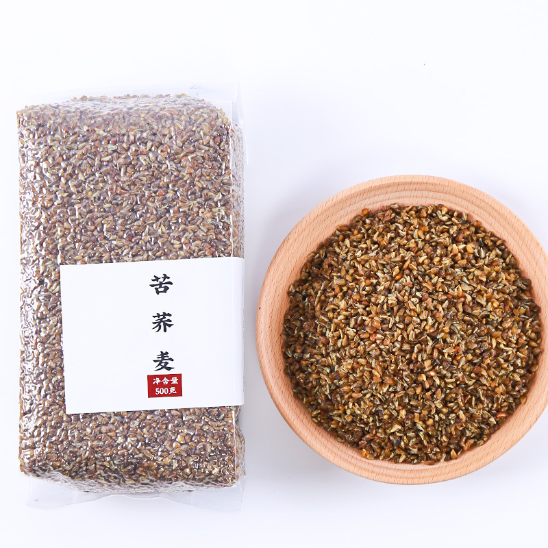 Tartary buckwheat rice 500g new black tartary buckwheat cereals coarse grains wholesale source factory OEM
