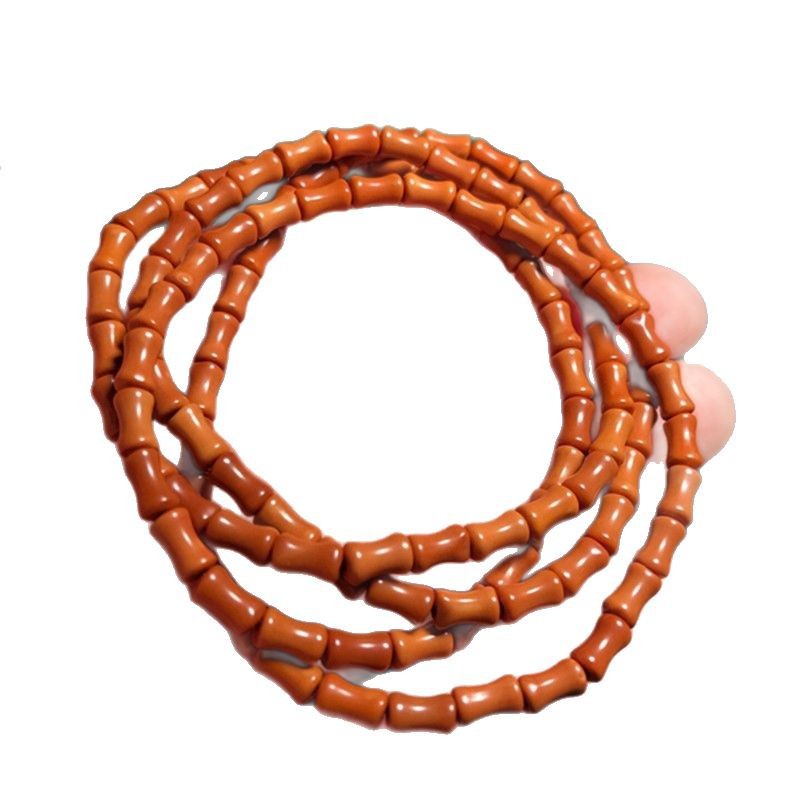 Nuclear vernacular olive 6x 3.5 bamboo 108 bracelets bracelet necklace manufacturers supply neck hanging multi-ring bamboo