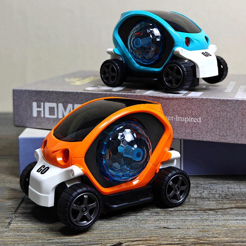 Children's Electric Toy Car Boy Flash Music Toy Car Electric Universal Light Cartoon Toy Car for Women