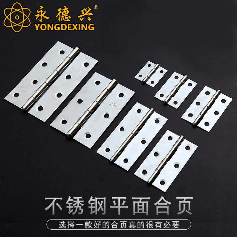Stainless steel casement hinge door and window hinge 1 inch 1.5 inch 2 inch 3 inch 4 inch wooden box bag mini hinge hinge