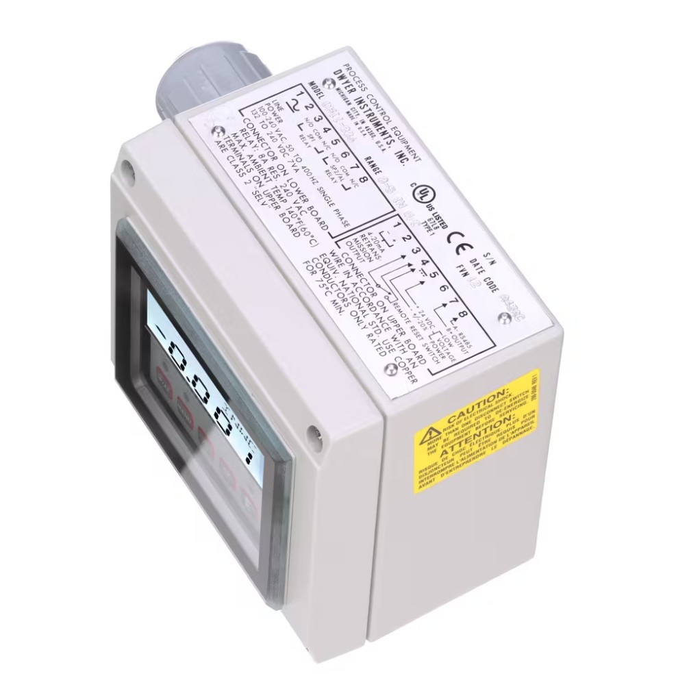 American Dwyer Dhii Series Clean Room Air Treatment Digital Differential Pressure Transmitter Differential Pressure Controller