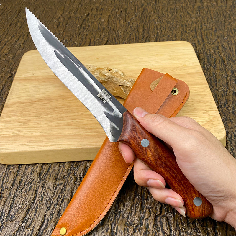 Special knife for slaughtering sharp knife meat cutting knife stainless steel meat cutting knife slaughtering pig slaughtering sheep cutting knife sharp boning knife