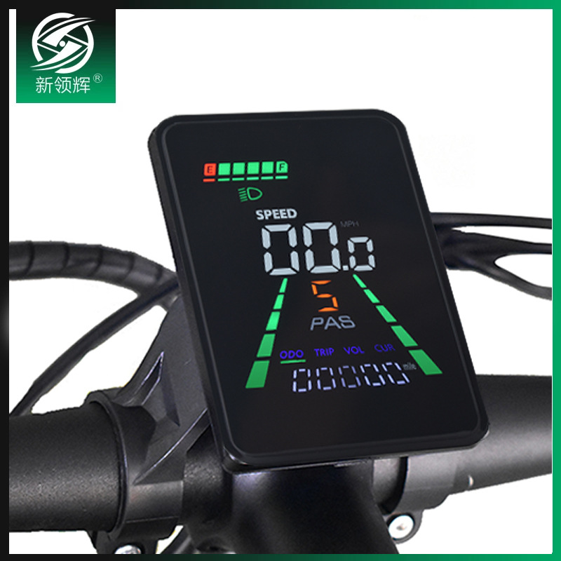 Factory Direct Lithium Display Tyep-C Charging Mountain Bike Speed Table Electric Vehicle Digital Lcd Odometer