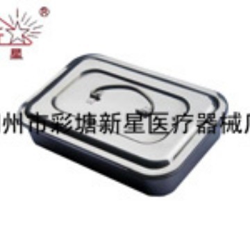 Stainless Steel Sterilization Tray Box with Lid, 11.5 Inch, 9 Inch, 8 Inch, 6 Inch Sterilization Tray Without Holes