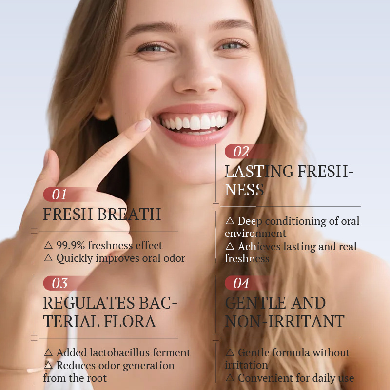 Kormesic Mint Probiotic Series Oral Spray Oral Spray Fresh Cross-Border Export Manufacturer Wholesale