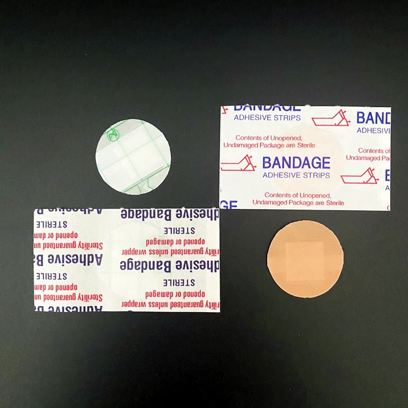 Wholesale Pu Waterproof Transparent Band-Aid, Transparent Square Band-Aid, 38*38mm, Swimming and Bathing Will Not Enter