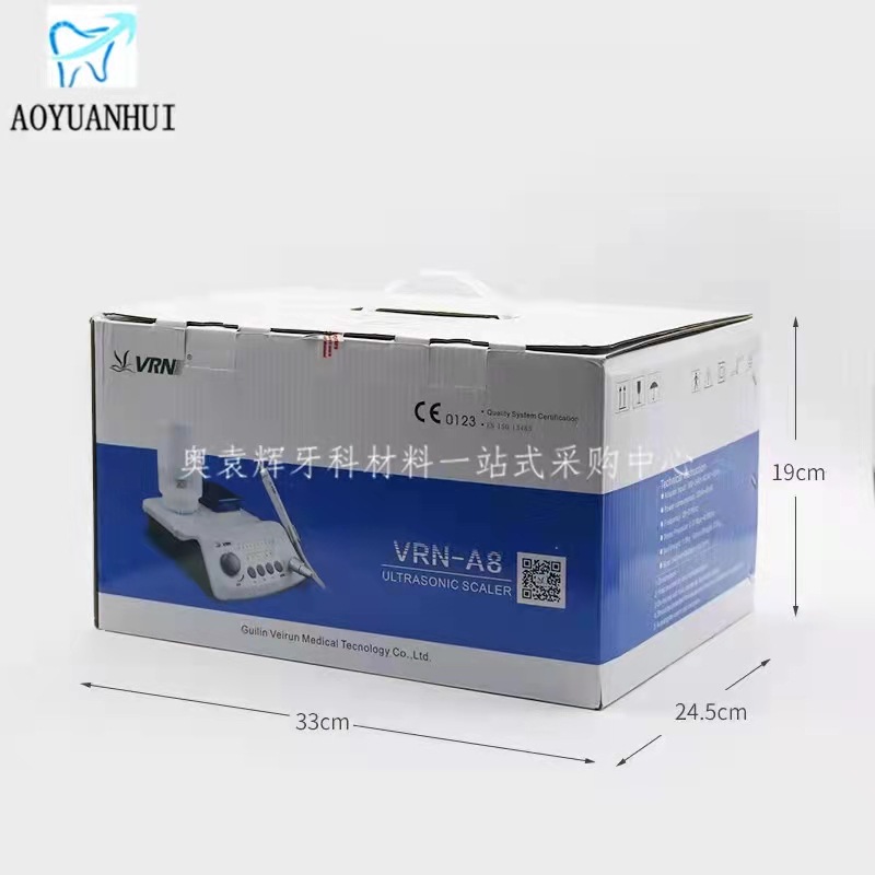 Dental Micro Moisturizing A8 Ultrasonic Tooth Cleaner Automatic Water Supply and Calculus Removal Cleaning Machine with Light Handle Tooth Cleaning Machine