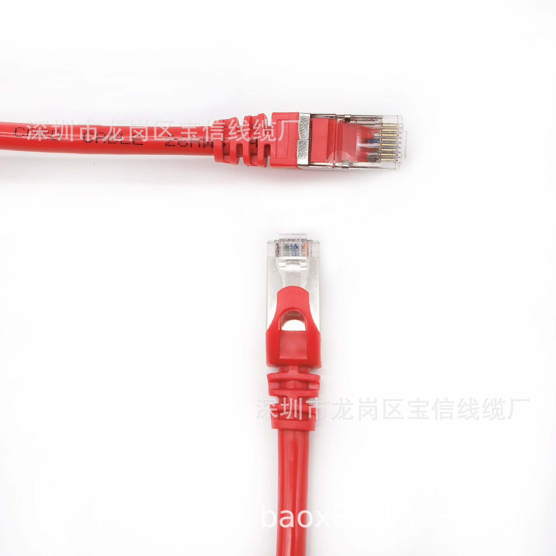 Category 6 Super Shielded Cat6 Ftp Gigabit Rj45 Finished Jumper Category 6 Super Single Shielded Network Jumper