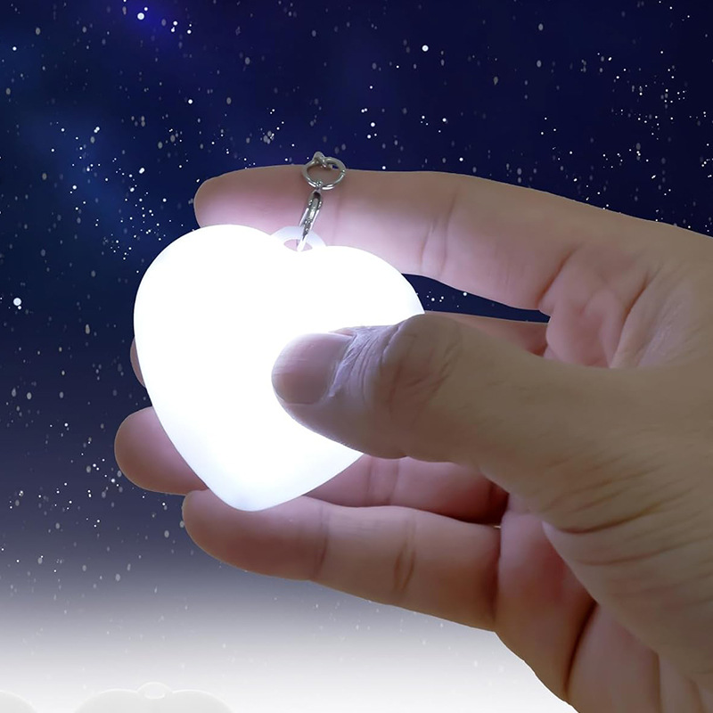 Популярный кросс-бодрный брелок с подсветкой, цена от производителя, отличный подвеска для сумки, ночник в форме сердца