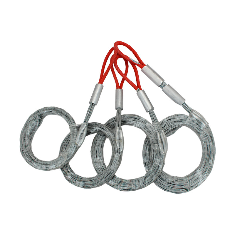 Manufacturer's Spot Cable Mesh Steel Wire Braided Galvanized Power Optical Cable Conductor Mesh Cable Cable Intermediate Mesh