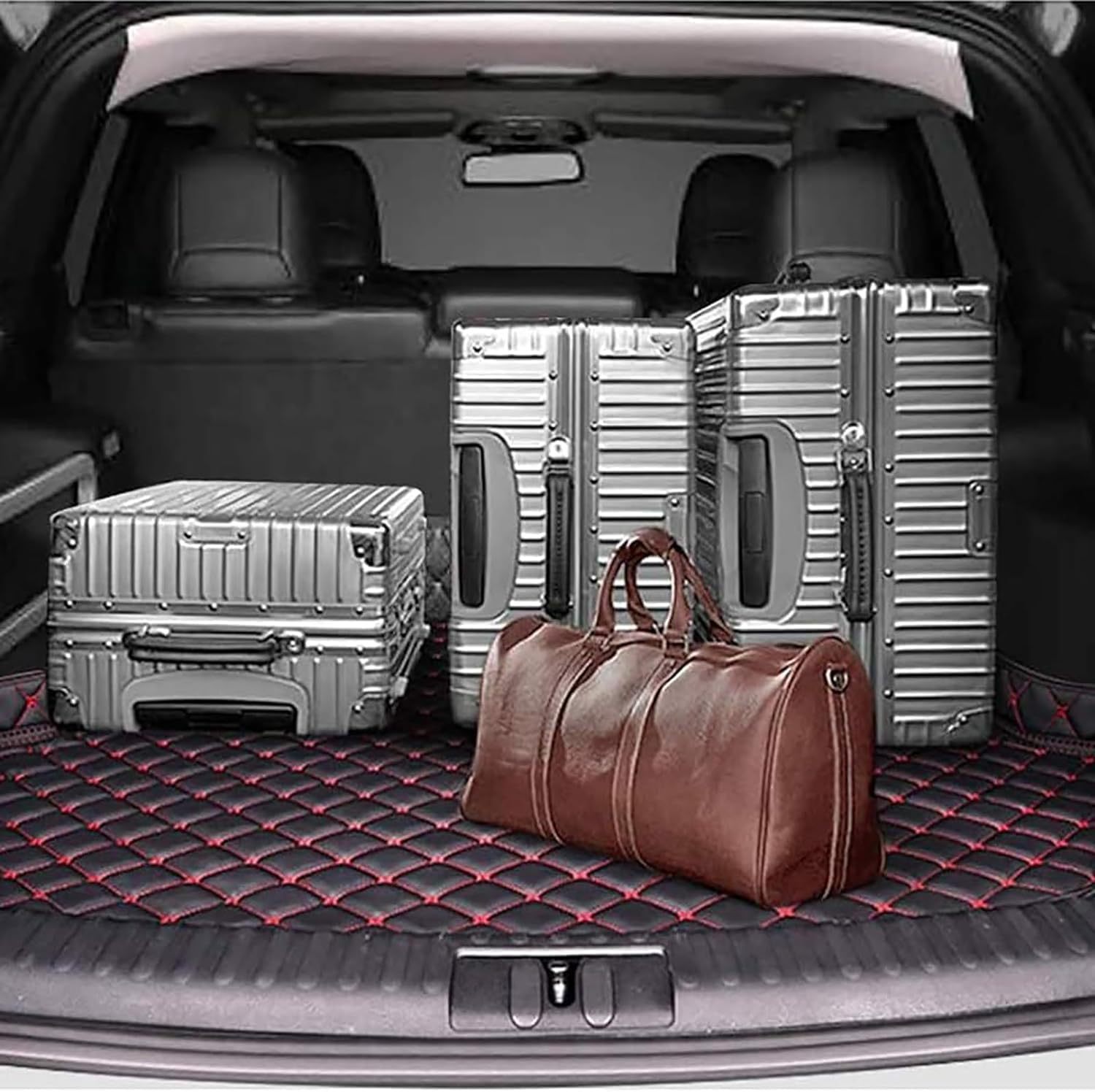 Foreign Trade Car Trunk Mat, Special Car Trunk Mat, High-Sided Flat Trunk Mat, Source Factory
