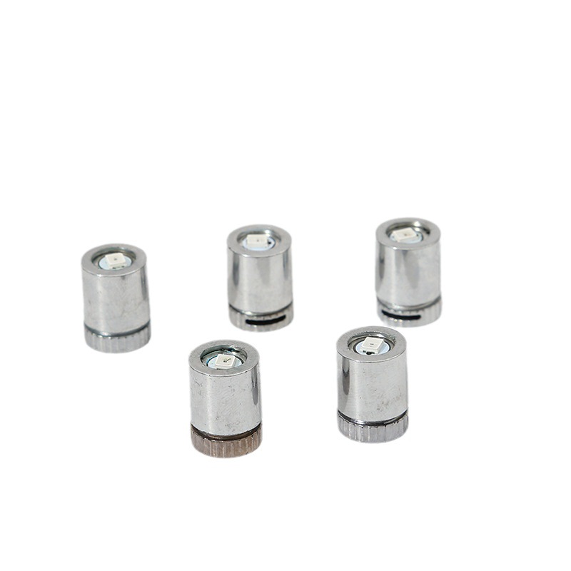 Electroplated color small lamp LED electronic lamp white light children diy luminous handmade accessories mini turn decorative lamp