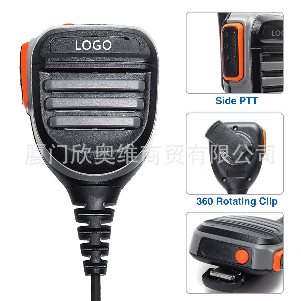 Baofeng Bf-780 Handheld Microphone Ar-780 Microphone Uv-5R Bf-888S Walkie-Talkie Logo Design