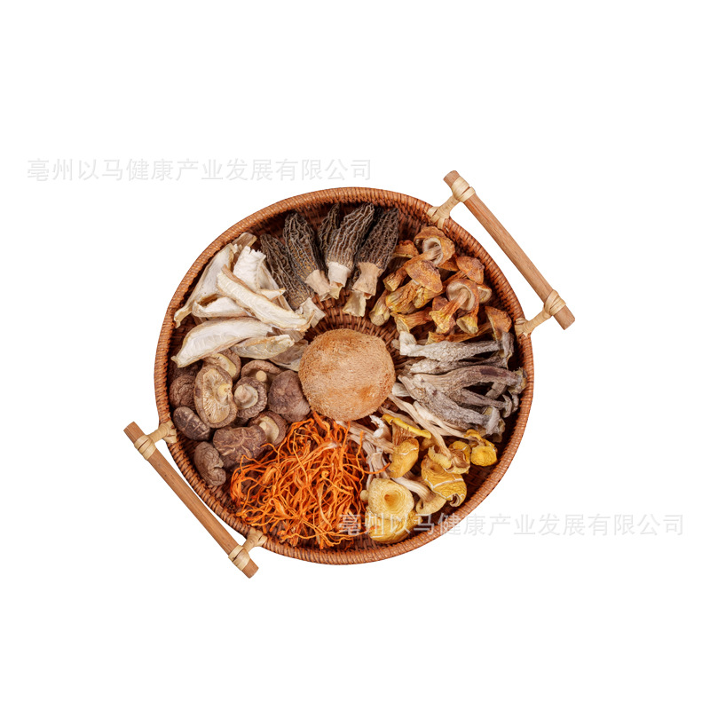 Shake the sound of the same paragraph of Tricholoma matsutake soup Yunnan specialty wholesale edible soup five-finger peach Tricholoma matsutake sheep tripe mushroom soup