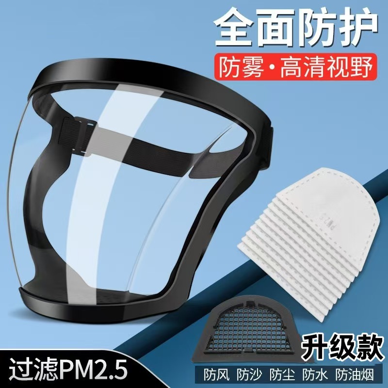 High-definition transparent protective mask anti-droplet anti-dust anti-dust labor protection riding goggles cross-border glasses manufacturers