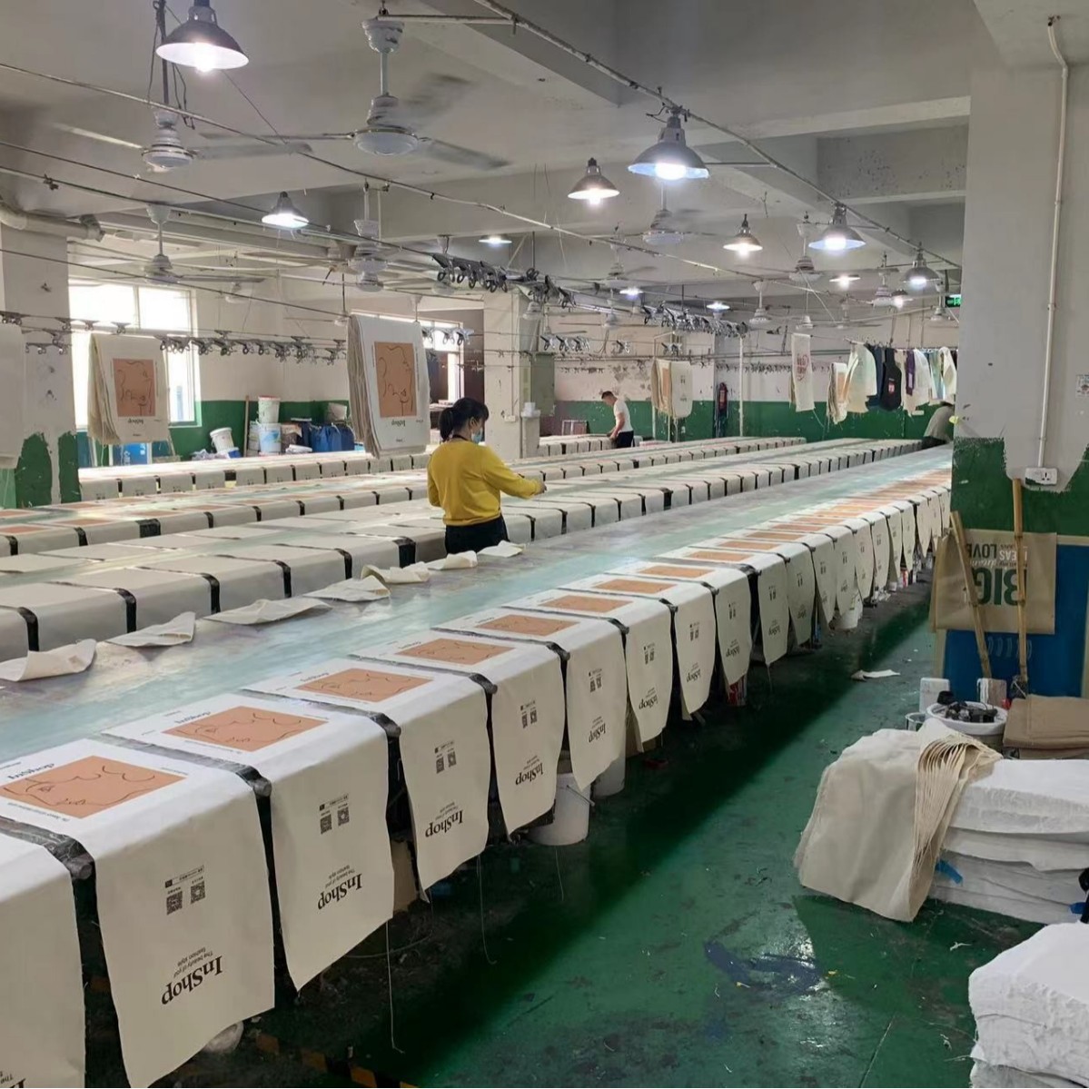 New Portable Printed Logo Advertising Good Memory Bag Brand Canvas Commuter Heat Fast Packaging Dry Bag