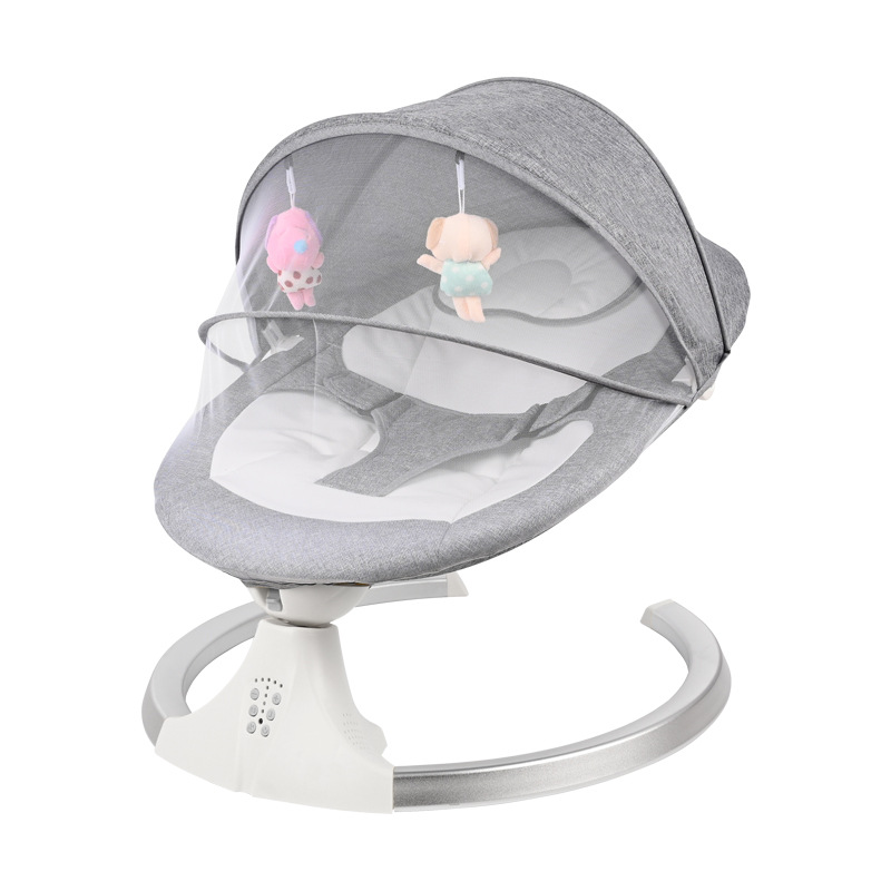 Baby electric rocking chair rocking bed source manufacturers directly supply cross-border cradle to coax baby to sleep newborn comfort chair crib