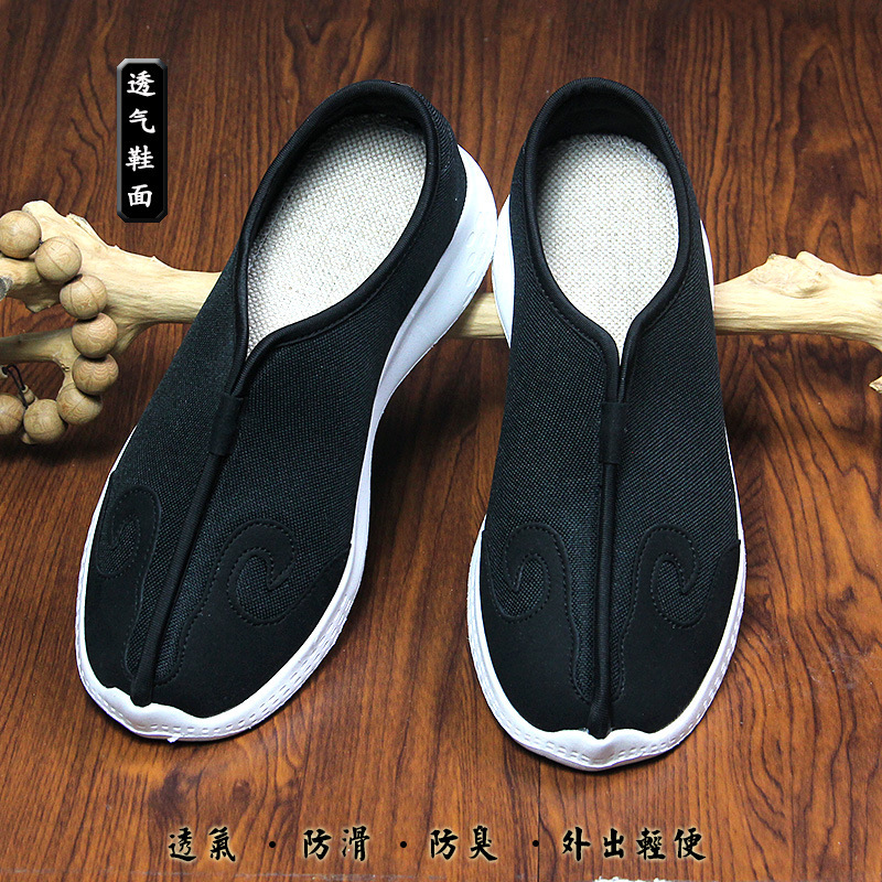Даосские обувь на четыре сезона, обувь с облачными крючками, десятигранные туфли, дышащие спортивные туфли, даосские туфли, легкие обувь с мягкой подошвой