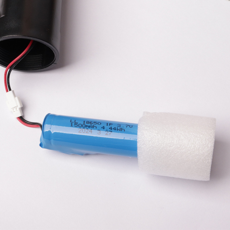 Factory Direct Sales Anxiang 26cm Traffic Baton Charging Red and Blue Flashing Two-Color Magnet Evacuation Fire Security Guard