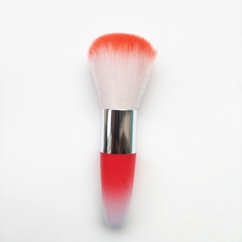 Cross-Border Manufacturer Direct Sales New Dust Brush Can DIY Nail Brush Long Handle Dust Brush Bullet Head