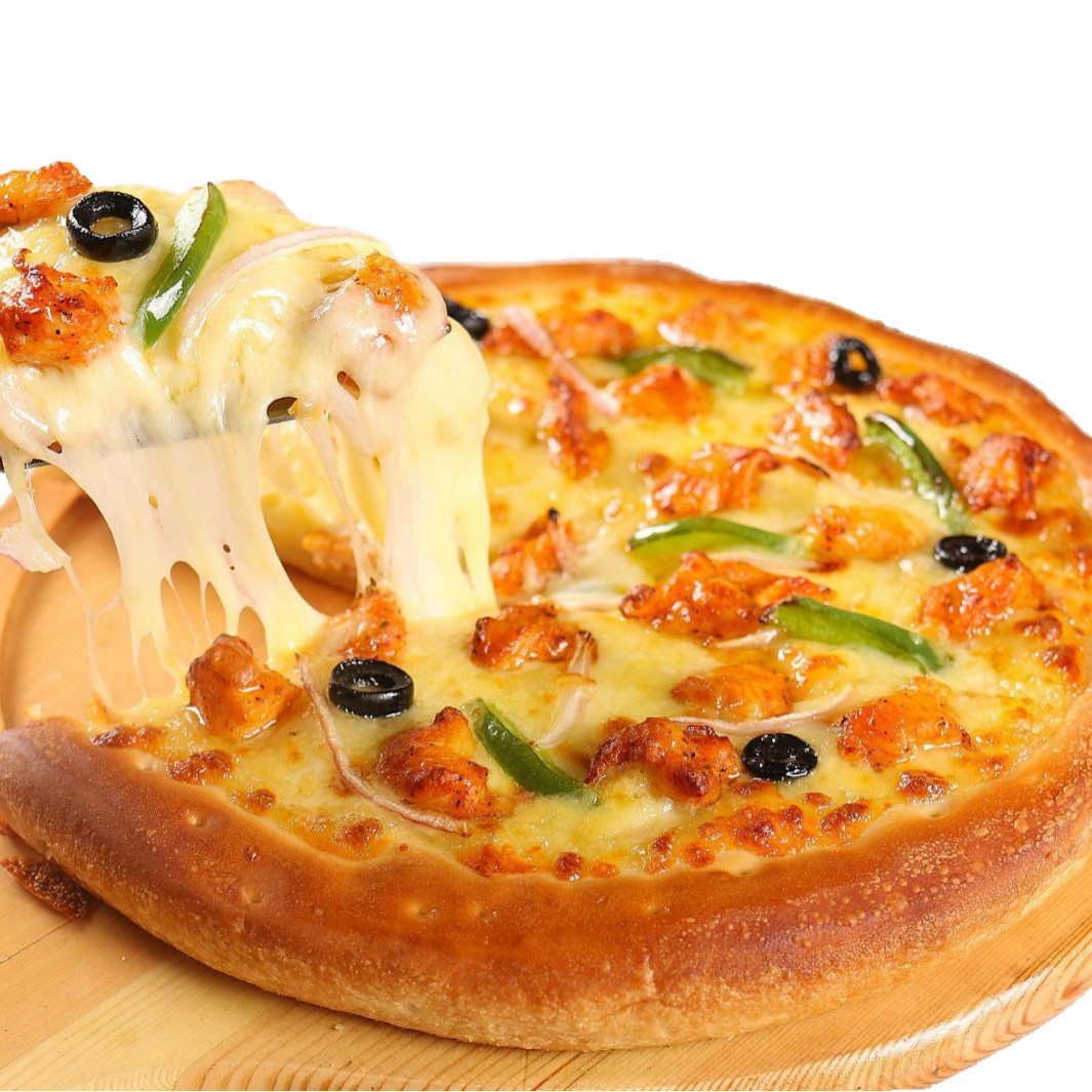 Pizza Semi-Finished Product Heated Ready-To-Eat Cheese Home Durian Pizza Breakfast Pizza Air Fryer Instant Food