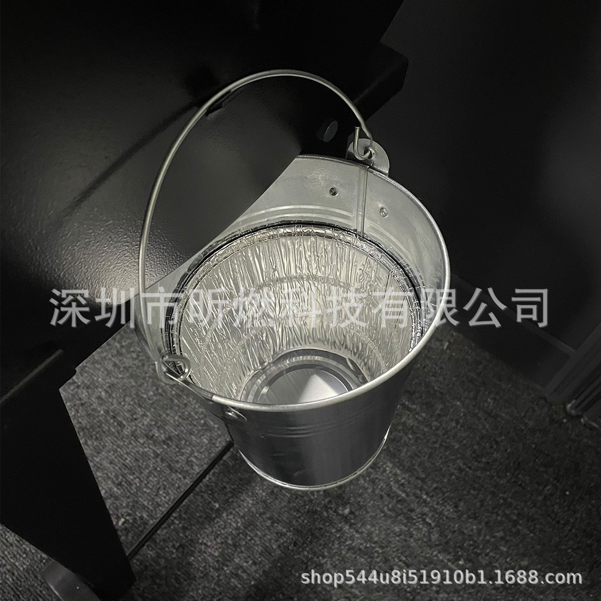 Cross-Border North American Bbq Disposable Tin Foil Lining with Oil Barrel Lining Compatible with Traeger and Other Outdoor Barbecue Stoves