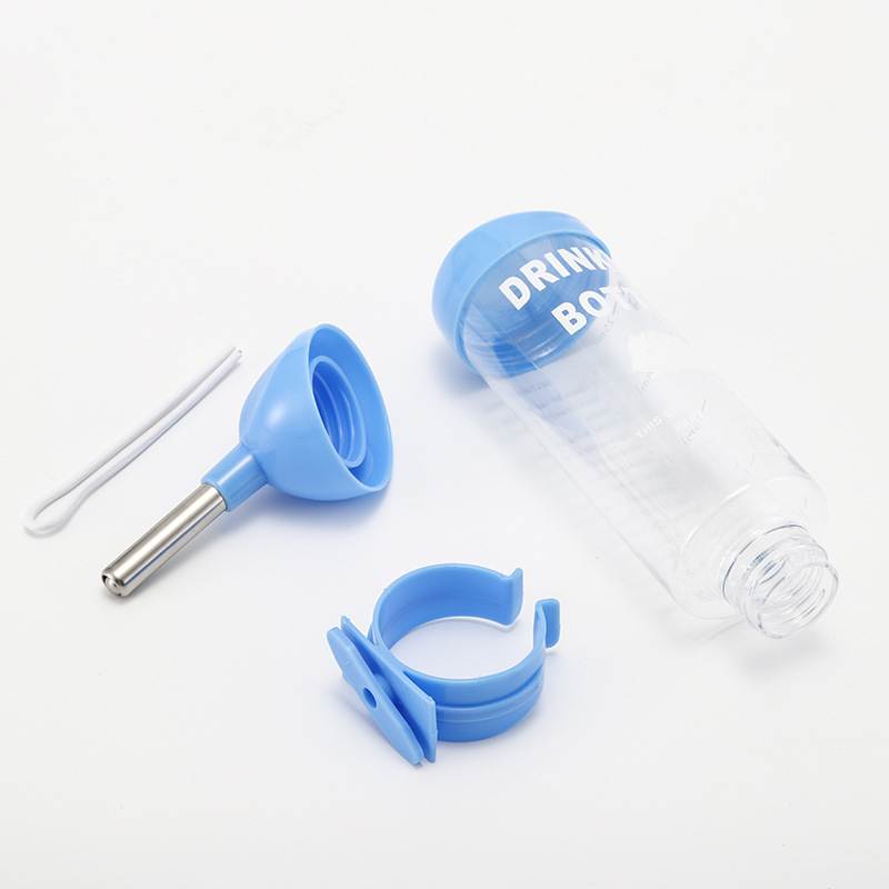 New Round-Head Hamster Water Kettle, Vacuum Leak-Proof and Bite-Proof, Rabbit and Chinchilla Drinking Fountain, Drinking Water Kettle, Ball Supplies