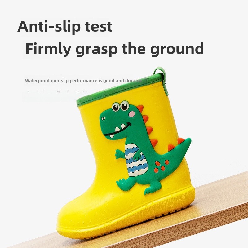 Happy Mary Kidsren's Rain Boots for Boys and Girls, Waterproof Eva Rain Boots for Primary School Students, Baby Rain Boots