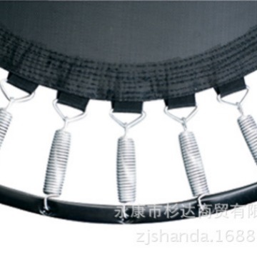 Factory wholesale spring accessories trampoline jumping bed full range of children's playground steel frame plating spring factory shop