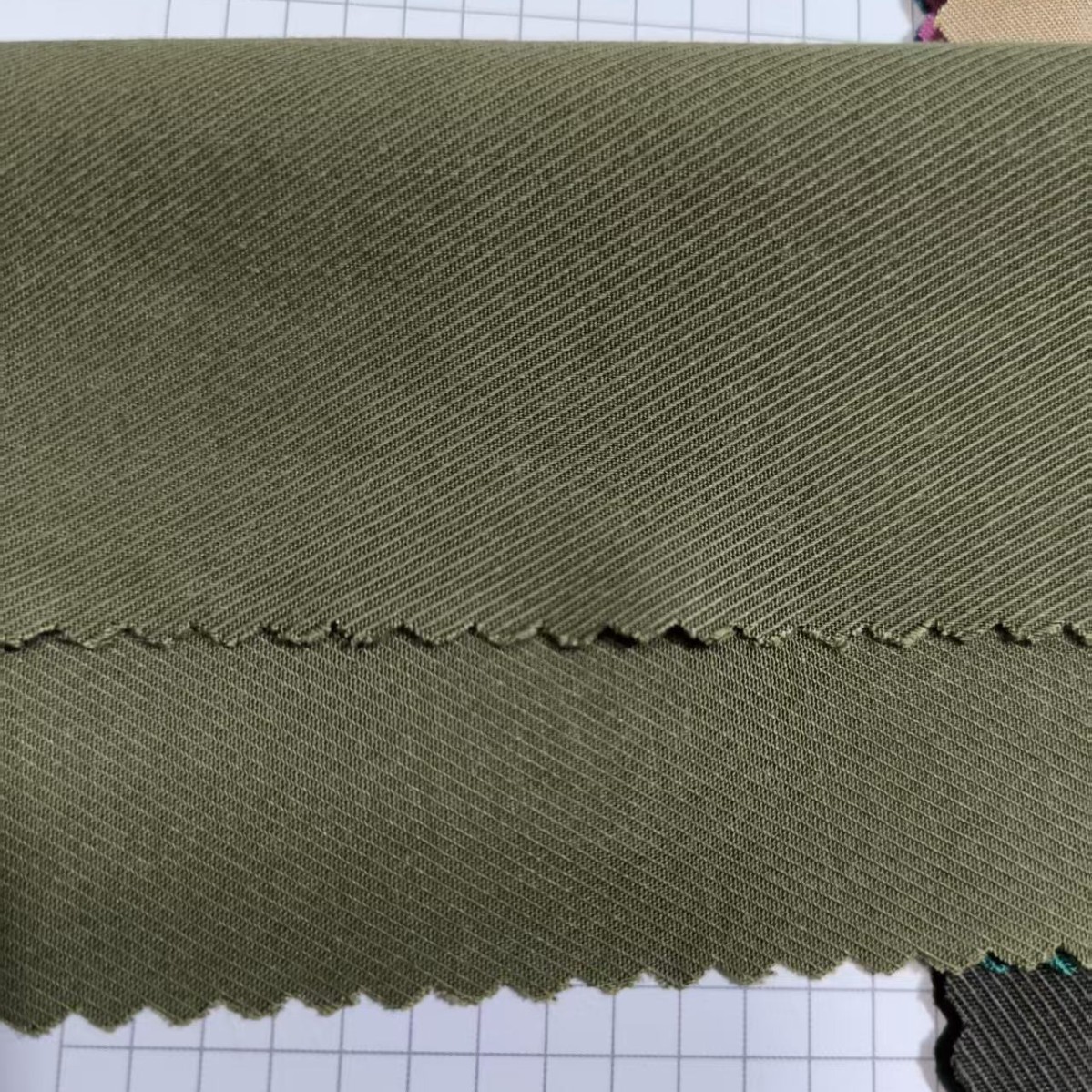 Tencel Cavalry Twill Fabric Tencel Rayon Twill Woven Fabric Lyocell Home Clothing Fabric