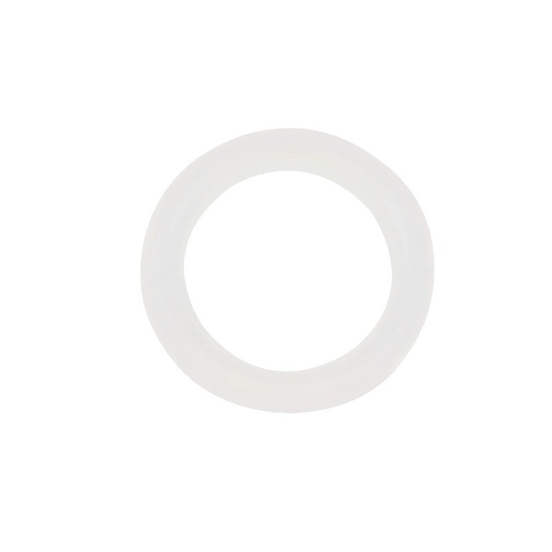 Wholesale food grade silicone anti-drop o-ring non-slip fixed 19mm glasses ring DIY black glasses chain buckle accessories