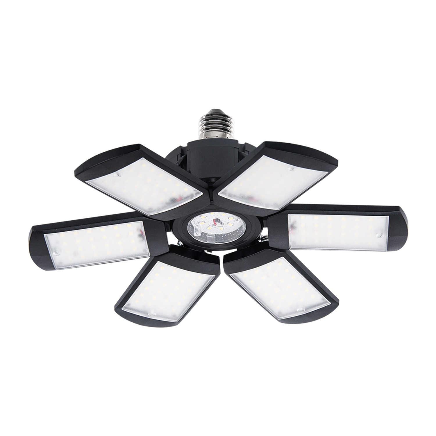 New cross-border led deformation lamp private model folding garage lamp 3 leaf 4 leaf 5 leaf led folding lamp factory direct sale