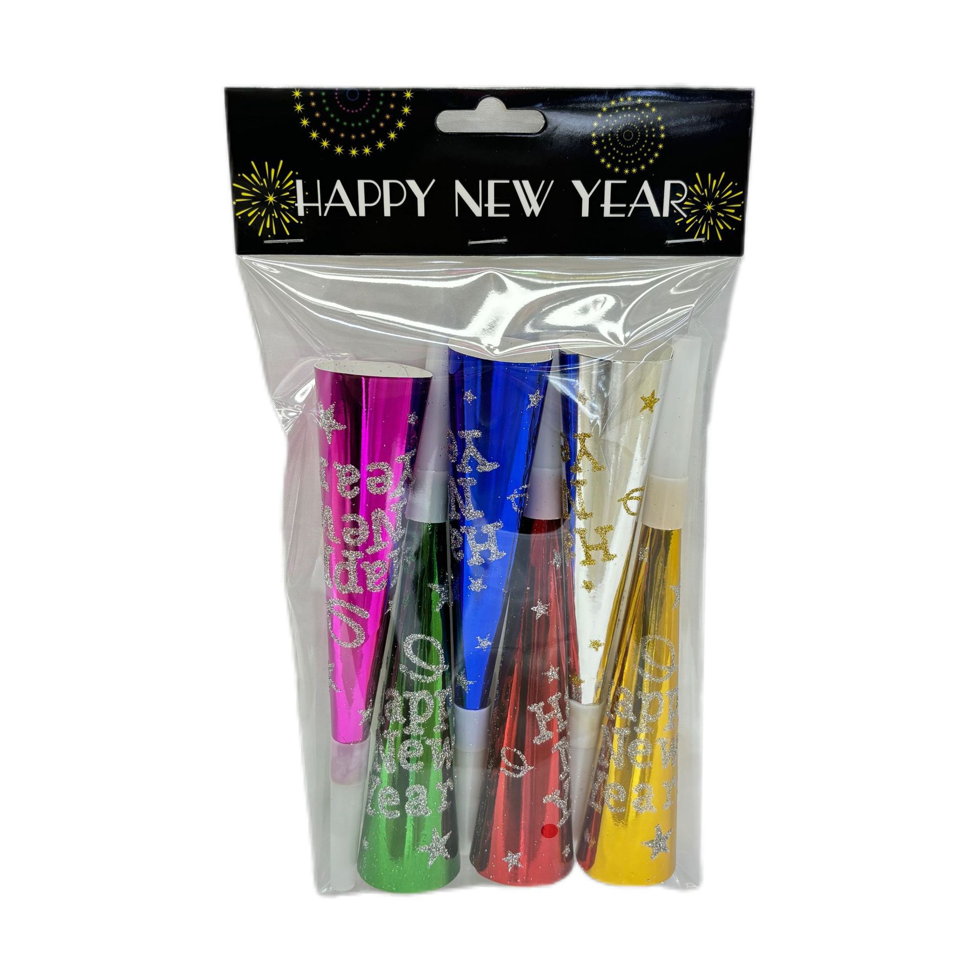 Foreign Trade Export New Year's Horn Party Supplies Cheering Toys 20cm New Year's Horn