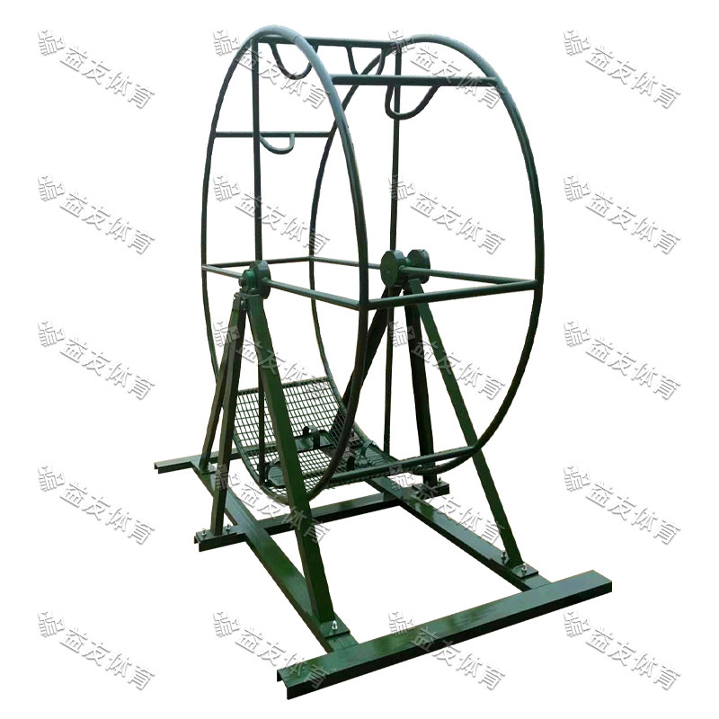 Anti-Vertigo Training Wheel, Double Human Physical Training Wheel, Expansion Training Pilot Psychological Quality Training