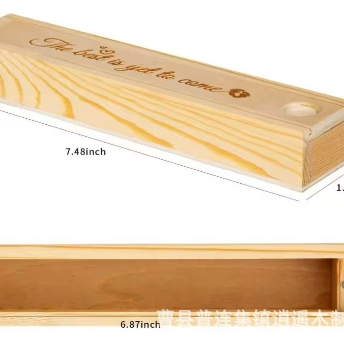 Creative Wooden Pregnancy Souvenir Pregnancy Test Stick Gift Collection Box Newborn Memorial Gift Storage Box Flip Cover